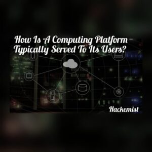 How-is-a-computing-platform-typically-served-to-it-users