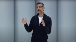 Sundar Pichai talking about the new AI Ultra plan