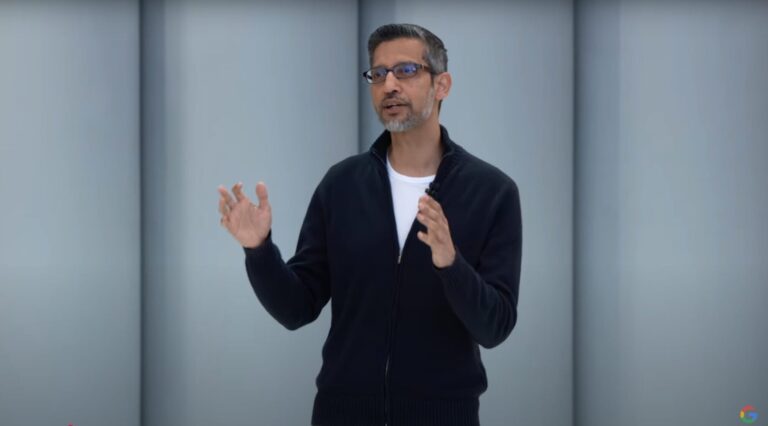 Sundar Pichai talking about the new AI Ultra plan