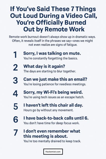 Work from home infographics